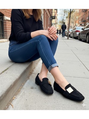 Kindep (Gedik Paşalı) Günlük Kadın Babet Siyah