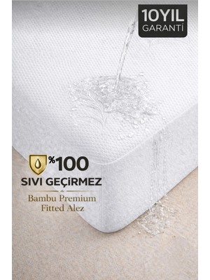 Reverance Bambu Premium Sıvı Geçirmez Fitted Alez %100 Bambu Ultra Konfor Yatak Koruyucu 4 Mevsim Anti Alerjik