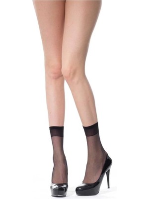 Desimo Ultra Ince Siyah Fit Soket Çorap Seti