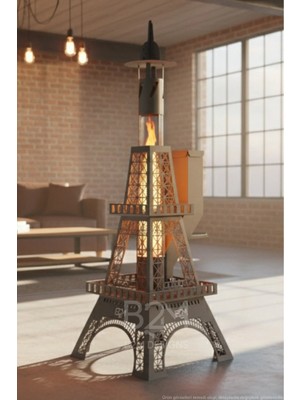 B2M Designs B2M Flame Tower Pelet Soba
