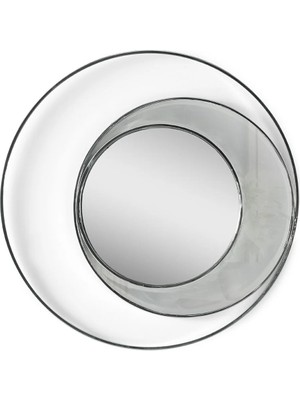 Muva Concept Eclipse Metal Krom 100X100 Yuvarlak Ayna