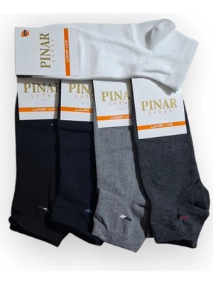 Multibutik 5 Çift Pamuklu Erkek Patik Çorap Karışık Renk