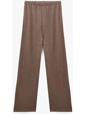 Koton Viskon Karışımlı Rahat Kalıp Beli Lastikli Pijama Altı  (Aw 25)