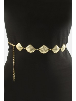 Zero Land Storozal Istiridye Metal Zincir Kemer - Sarı