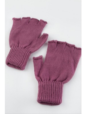 Zero Land Storozal Kesik Uçlu Eldiven -  Mor