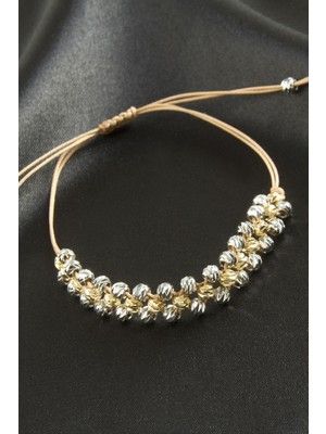 Zero Land Storozal Dorika Makrome Ip Bileklik - Kahverengi