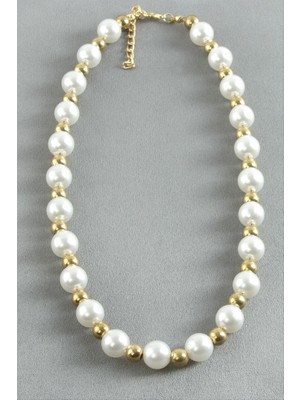 Zero Land Storozal 12 mm Inci Metal Kolye - Beyaz