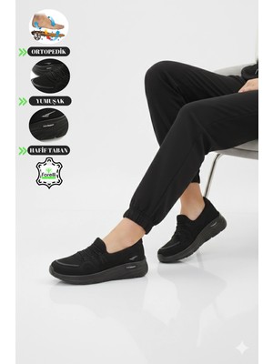 Forelli Kadın Ortopedik Keten Triko Yazlık Bağcıksız Spor Ayakkabı F26/S54303