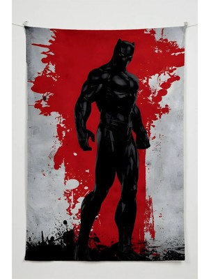 Charmbi Gamer Duvar Örtüsü -  Çok Renkli Anime Temalı Kumaş Oda Dekoru Tapestry