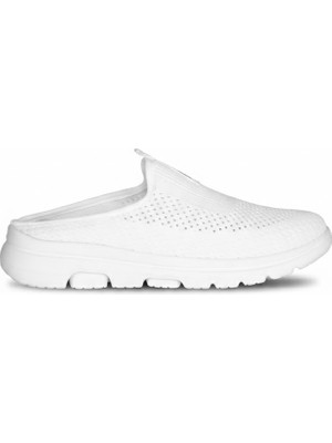 Noka Nina Beyaz Kadın Spor Terlik