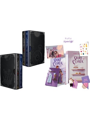 Ephesus Yayınları Kasırgaya Kanan Saka Ikili Kutu Ciltli ve Dört Çeyrek 2 Hediyeli Kutu Ciltli