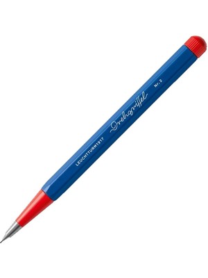 Leuchtturm 1917 x Bauhaus Drehgriffel Nr.2 Mekanik Uçlu Kalem Royal Blue/red 371285