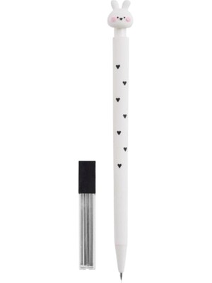 Miquelrius  B2F Beyaz Tavşan Mekanik Kalem ve Uç 0.5 mm Seti
