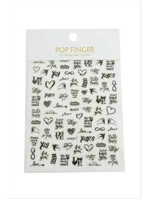 Zero Land Storozal Sonsuzluk Kalp Tattoo Dövme Sticker - Beyaz