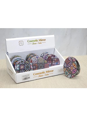 Hayat Store Taşlı El Aynası Oval Ince ALK3761