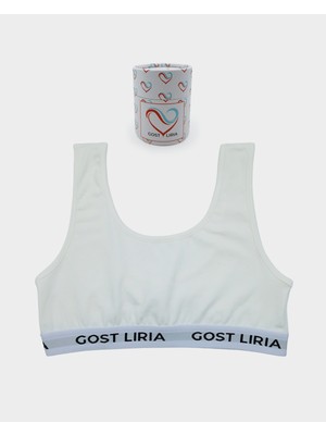 GOST LİRİA Ivory Spor Bralet Ekru