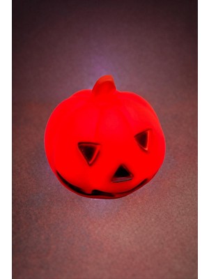 Zero Land Storozal Kabak Işıklı LED Lamba 5 cm - Kırmızı