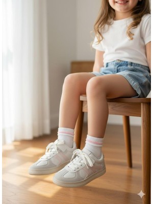 Fort Cool Berry Anatomik Rahat Cırtlı Sneaker Kız Çocuk Ayakkabı