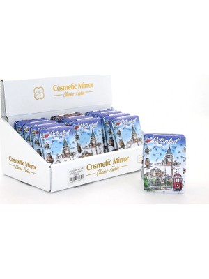 Hayat Store Taşlı Istanbul Tasarımı El Aynası Kalın ALK2482