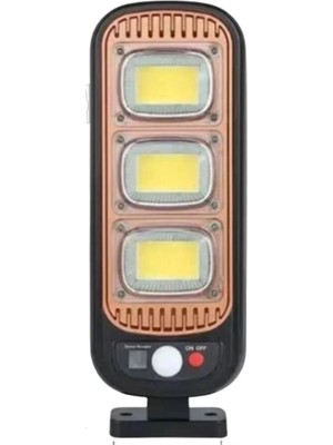 Shopwave Solar Panel Su Geçirmez Uzaktan Kumandalı LED Hareket Sensörü Bahçe ve Dış Mekan Lam