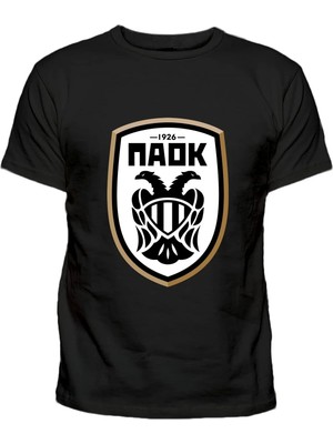 Efendioğlu Design Kısa Kollu Paok Büyük Baskılı Pamuklu Çocuk T-Shirt