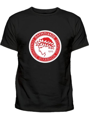 Efendioğlu Design Kısa Kollu Olimpia Büyük Baskılı Pamuklu Çocuk T-Shirt