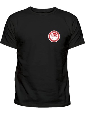 Efendioğlu Design Kısa Kollu Olimpiakos Küçük Baskılı Pamuklu Çocuk T-Shirt