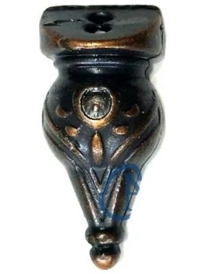 Hayat Store Minare Sandık Ayağı, Kutu Ayak 3 cm - Eskitme, 100 Adet