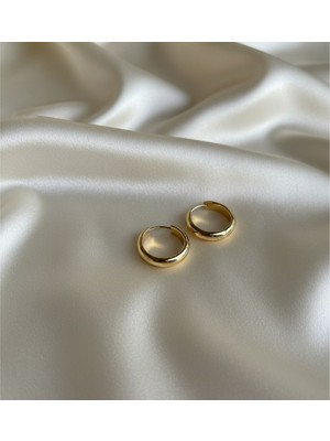 Rubibes Jewelry Halka Çelik Küpe