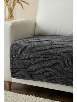 Noctiluca Zen Wellsoft Koltuk Örtüsü | Sadece Oturma Alanı Için | Yumuşak, Leke Tutmaz | 100X215 cm Şal