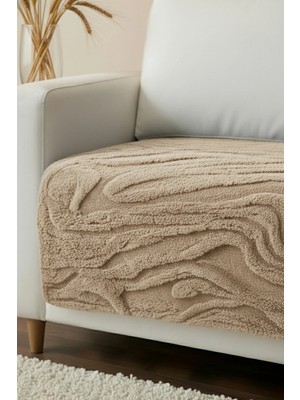 Noctiluca Zen Wellsoft Koltuk Örtüsü | Sadece Oturma Alanı Için | Yumuşak, Leke Tutmaz | 100X215 cm Şal