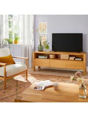 Wooden Decoration Tv Sehpası Şık ve Fonksiyonel Geniş Depolama