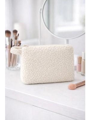 Paris Home Teddy El Çantası – Günlük Kullanım Kadın Çantası Beyaz