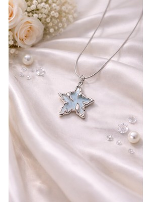 Silver Yıldız Kolye