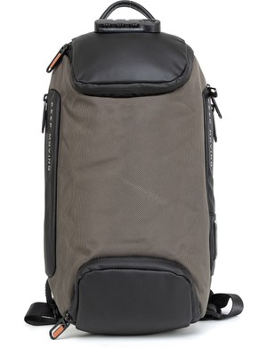 Necati Çanta Şifreli Güvenlik, Dayanıklılık ve Su Geçirmezlik Çok Fonksiyonlu Göğüs Çantası Kahverengi