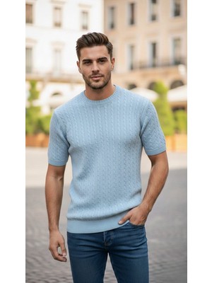 Jakc Ways Bisiklet Yaka Triko T-Shirt  /terletmeyen