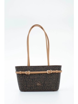 United Colors Of Benetton Kadın Kol Çantası Kahve-A.camel BNT1772