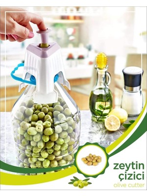Didart® Kolay Zeytin Dilme Çizme Aparatı Pratik Kolay Zeytin Çizici Alet