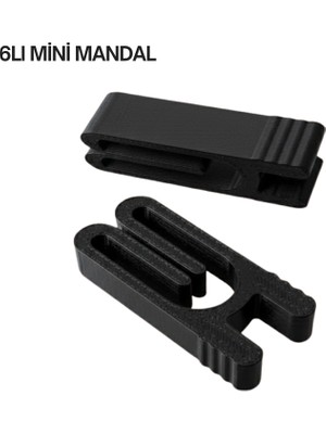 Hayat Store 6lı Mini Mandal - Lisinya