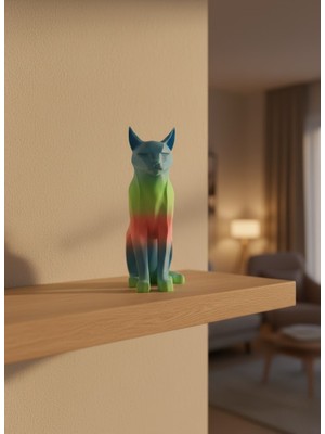 Hayat Store Açık Rainbow Kedi - Lisinya