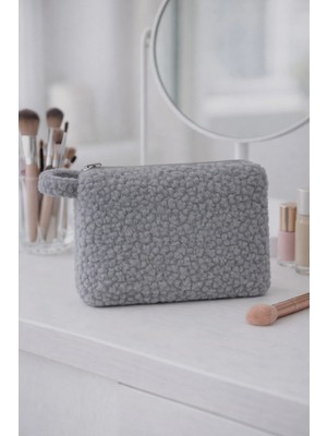 Paris Home Teddy El Çantası – Günlük Kullanım Kadın Çantası Gri