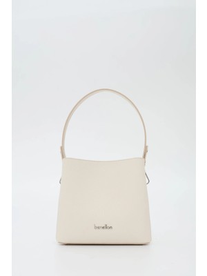 United Colors Of Benetton Kadın Kol Çantası Bej BNT1821