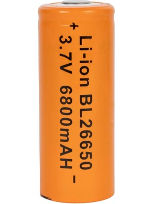 Hayat Store BL26650 3.7V 6800 Mah Lithium Li-Ion Şarjlı Pil