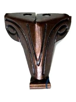 Hayat Store Moda Sac Ahşap, Sunta Sandık Ayağı, Kutu Ayak 2,5 cm - Eskitme