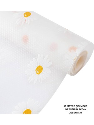 Hayat Store 10 Metre Papatya Desen Kaydırmaz - Lisinya