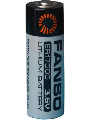 Hayat Store Fanso ER17505H 3.6V A Size Lithium Pil (Li-Socl2)