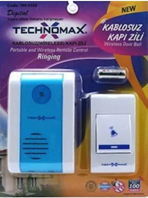 Hayat Store Kablosuz 100 mt Mesafeli Kapı Zili