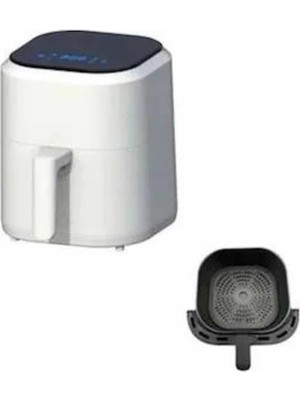 Hayat Store Hava Fritözü 4l Airfryer Pratik Uzun Ömürlü Yağsız Pişirme Taşınabilir - Lisinya