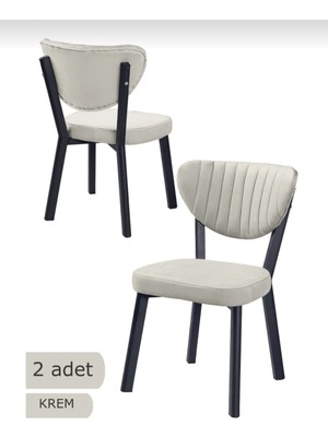 Ilina 2 Adet Elma Mutfak Sandalyesi Yemek Odası Bahçe Balkon Otel Restoran Kafe Sandalyesi