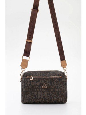 United Colors Of Benetton Kadın Çapraz Çanta Kahve-A.camel BNT1763